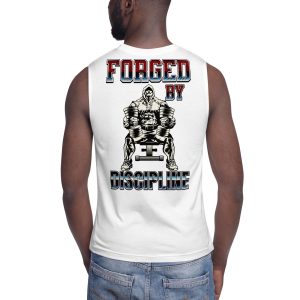 Forged Discipline Gym Tank Top Men Motivational Workout